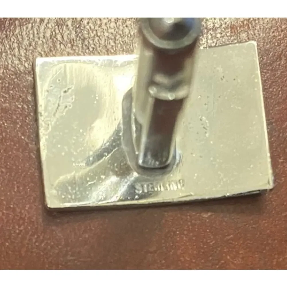 VTG Sterling Silver Mr X (Executive) Cufflink Set, IOB